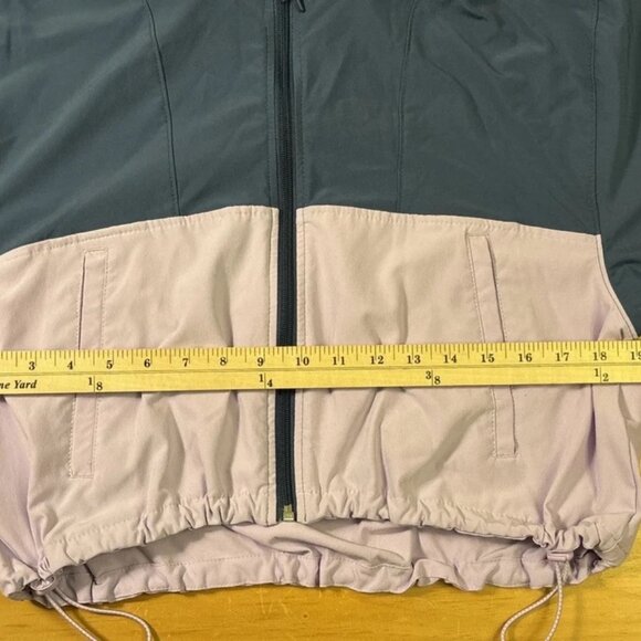 Gilly Hicks Full-Zip Womens Windbreaker Green Jacket XS X-Small NWT - Picture 8 of 13